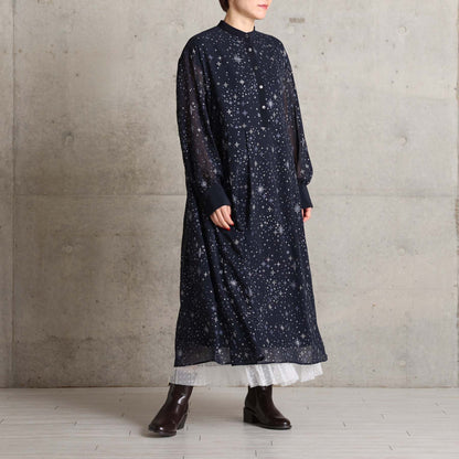 2026AW【9月中旬お届け予定】 F-DR-08「Nocturne Veil」Long dress【全2色】