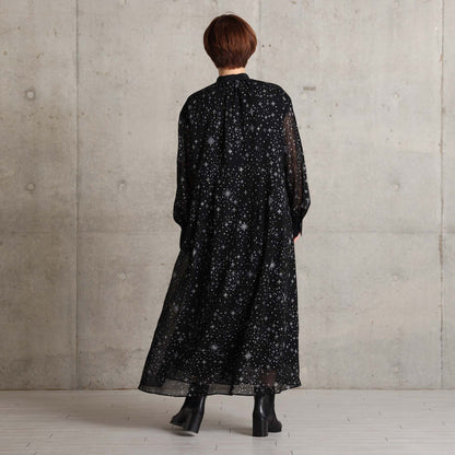 2026AW【9月中旬お届け予定】 F-DR-08「Nocturne Veil」Long dress【全2色】
