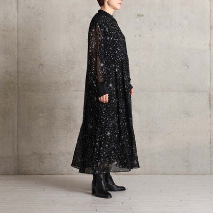 2026AW【9月中旬お届け予定】 F-DR-08「Nocturne Veil」Long dress【全2色】
