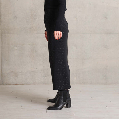 2026AW【10月下旬お届け予定】 F-SK-15「Stella dot knit」Straight skirt【全3色】