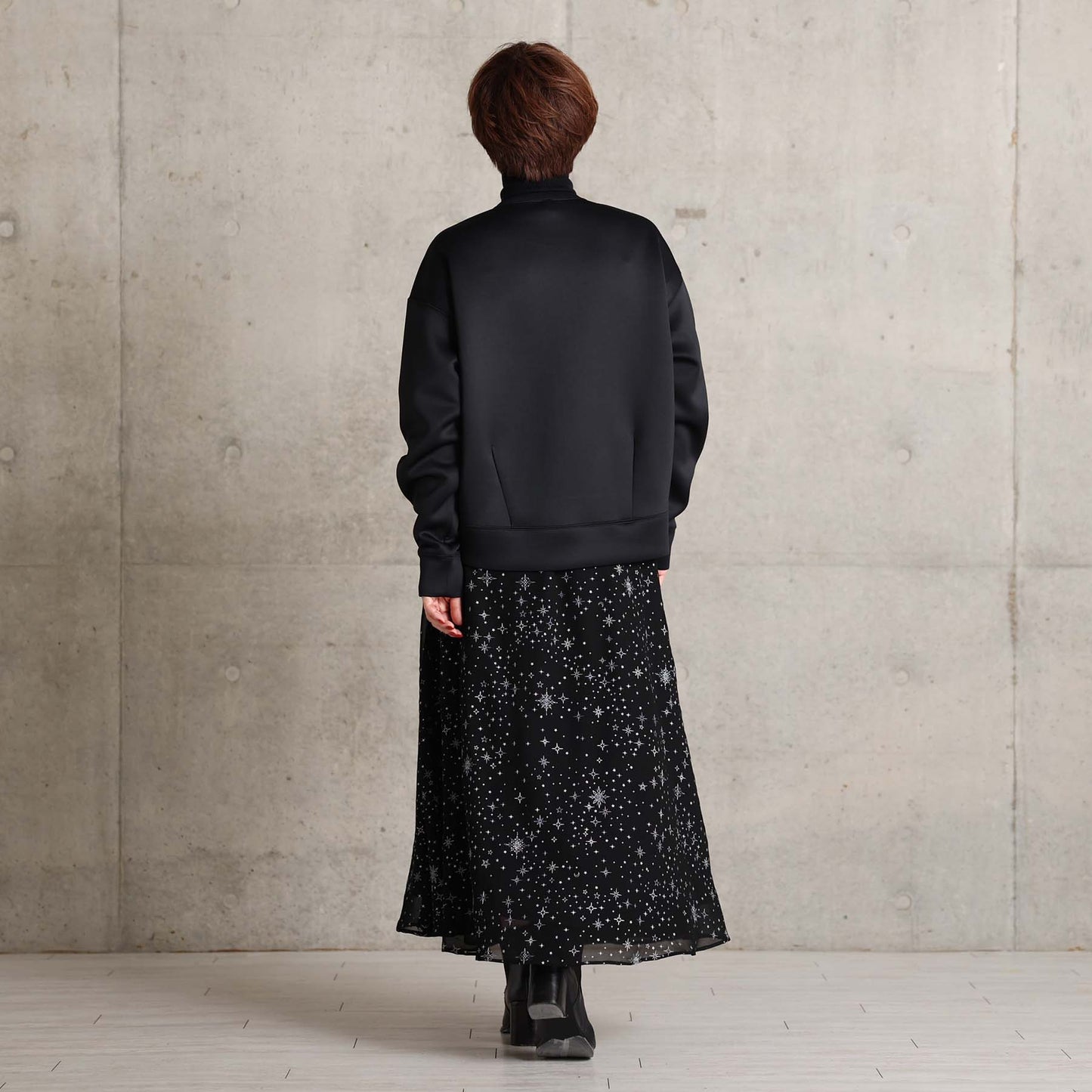 2026AW【11月中旬お届け予定】 F-CS-10「Structured Knit」Side zip tops【全4色】