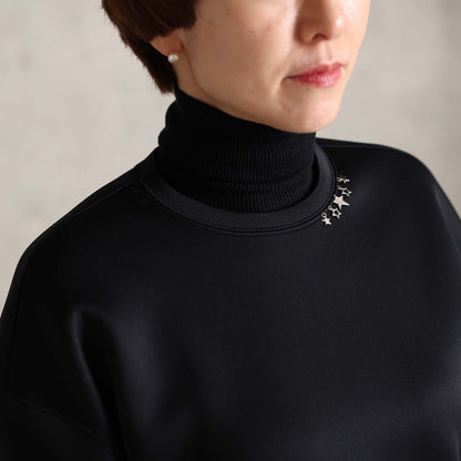 2026AW【11月中旬お届け予定】 F-CS-10「Structured Knit」Side zip tops【全4色】