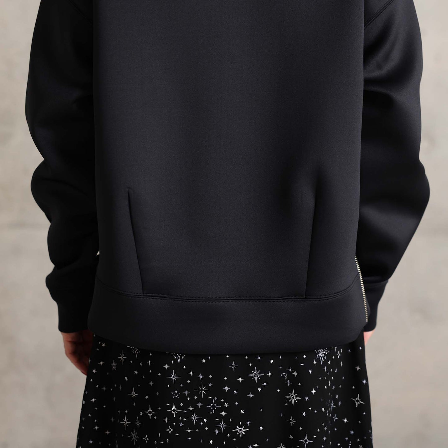 2026AW【11月中旬お届け予定】 F-CS-10「Structured Knit」Side zip tops【全4色】