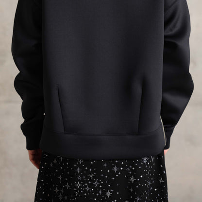 2026AW【11月中旬お届け予定】 F-CS-10「Structured Knit」Side zip tops【全4色】