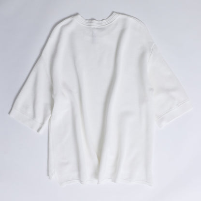 C-BL-83 Robin flower blouse WHITE