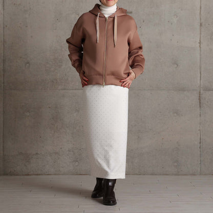 2026AW【10月下旬お届け予定】 F-SK-15「Stella dot knit」Straight skirt【全3色】
