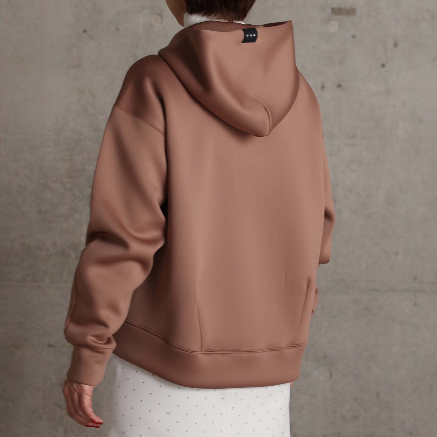 2026AW【11月中旬お届け予定】 F-CS-13「Structured Knit」Zip foodie【全４色】