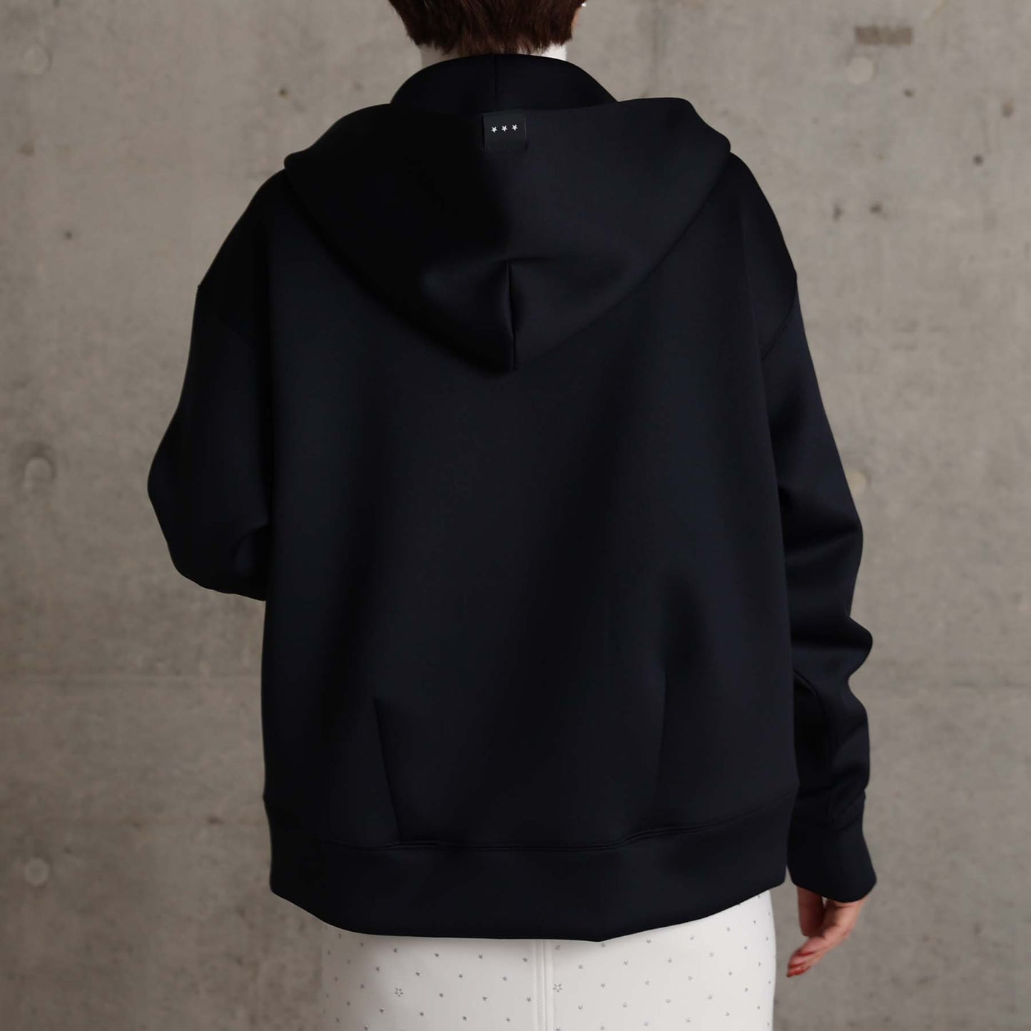 2026AW【11月中旬お届け予定】 F-CS-13「Structured Knit」Zip foodie【全４色】