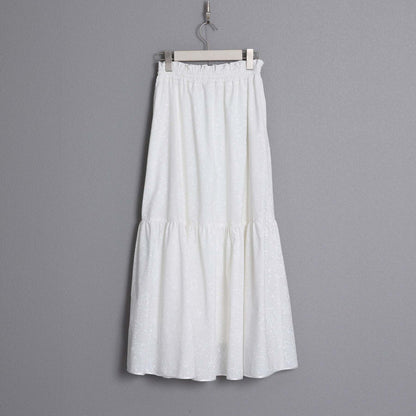 C-BL-83 Robin flower blouse WHITE