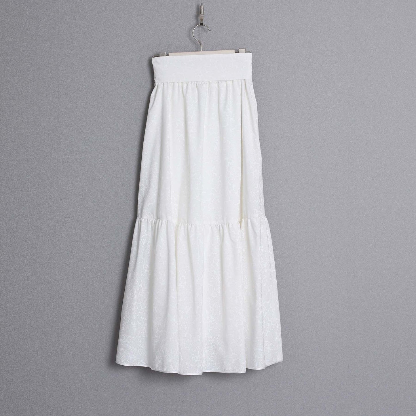 C-BL-83 Robin flower blouse WHITE