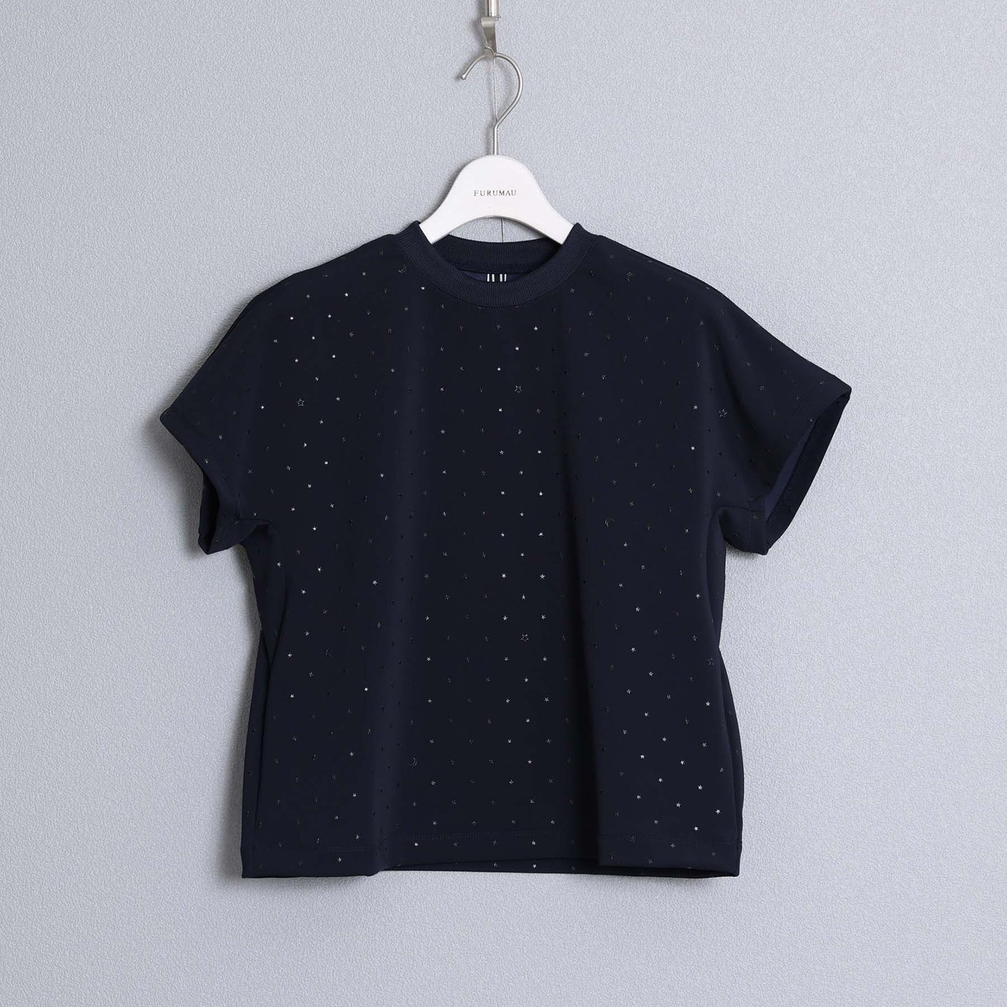 C-BL-83 Robin flower blouse WHITE