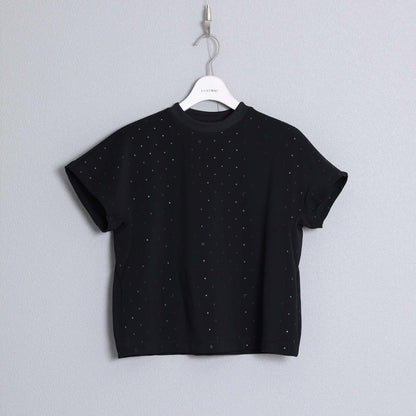 C-BL-83 Robin flower blouse WHITE