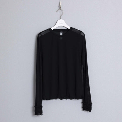 C-BL-83 Robin flower blouse WHITE