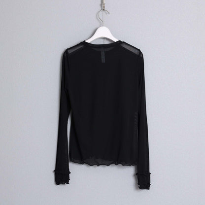 C-BL-83 Robin flower blouse WHITE