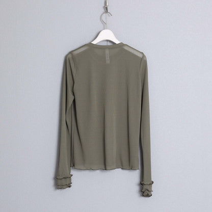 C-BL-83 Robin flower blouse WHITE