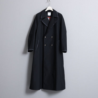 F-JK-10「Three layer」Long coat BLACK