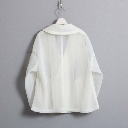 C-BL-83 知更鸟花衬衫 白色