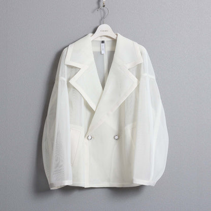 C-BL-83 知更鸟花衬衫 白色