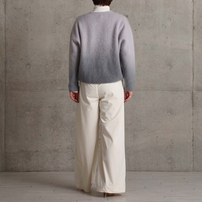 2026AW【10月下旬お届け予定】 F-KN-07「Pure Feather cashmere」V-neck cardigan【全4色】