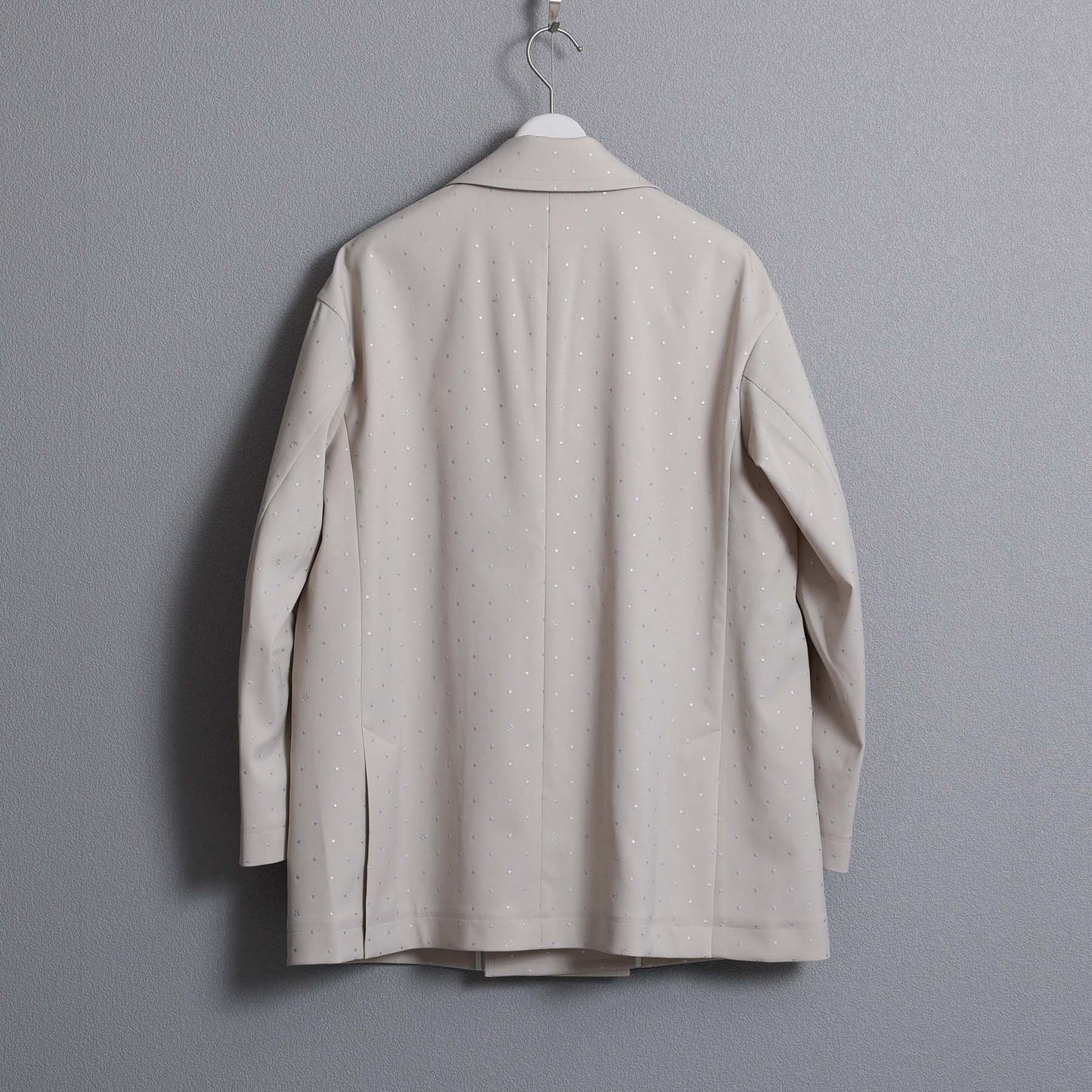 F-JK-09「Stella dot」Relax jacket ECRU×SILVER