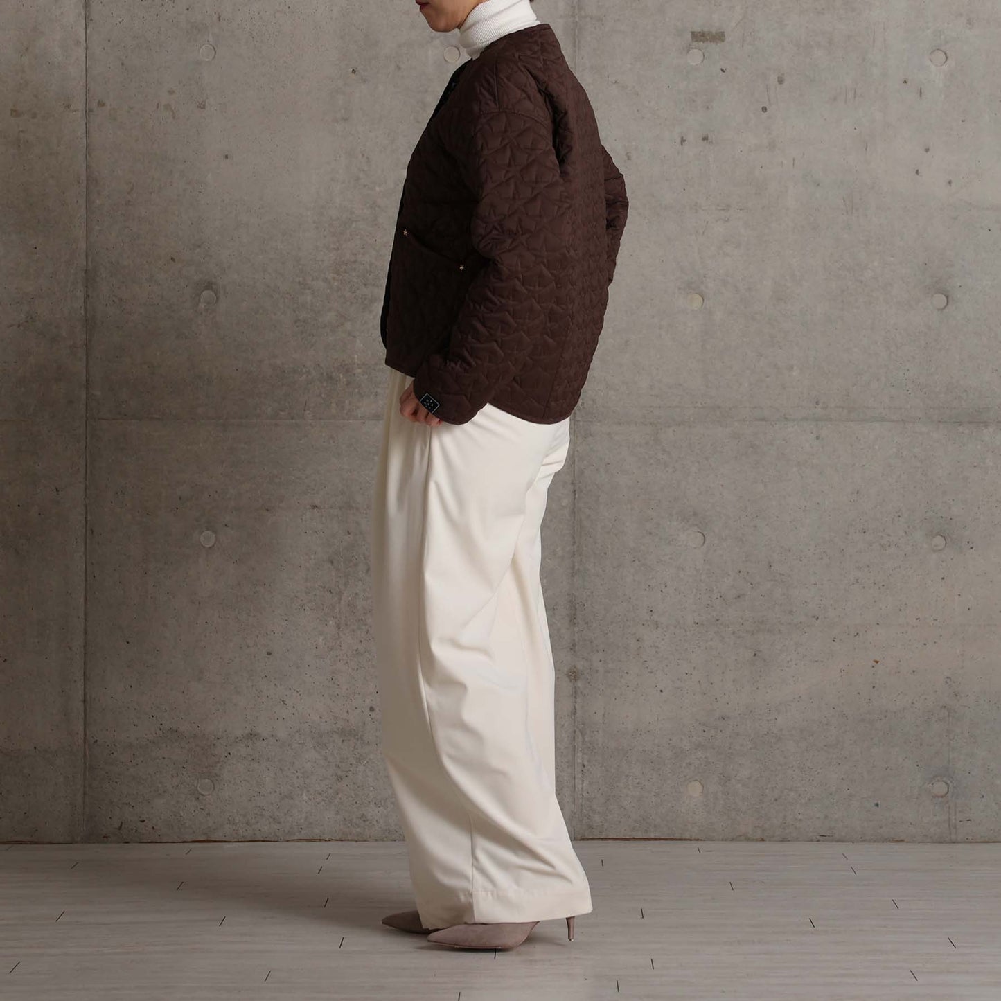 2026AW【11月下旬お届け予定】 F-JK-16「Stella quilt＆Fly me to the moon」Reversible jacket【全2色】