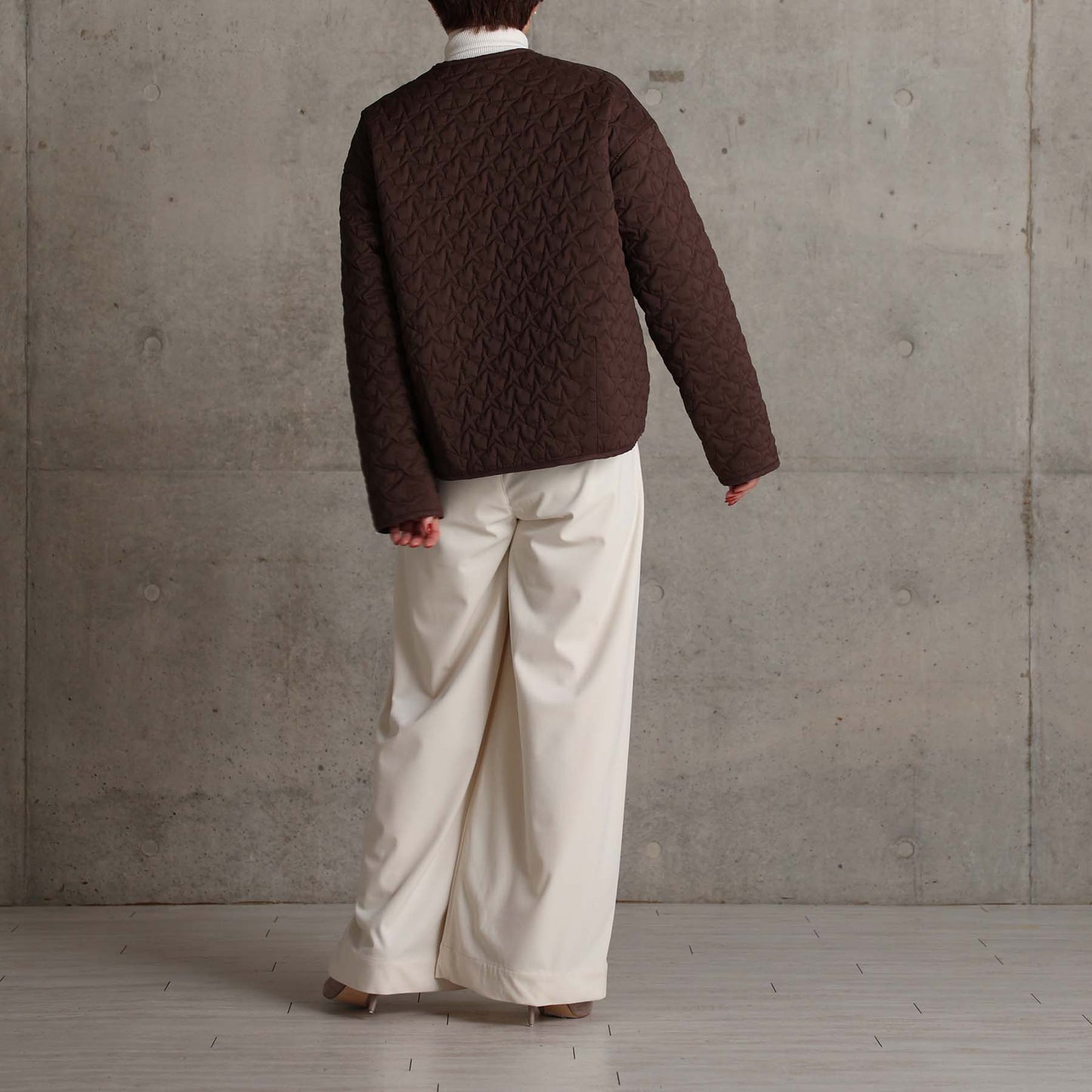 2026AW【11月下旬お届け予定】 F-JK-16「Stella quilt＆Fly me to the moon」Reversible jacket【全2色】