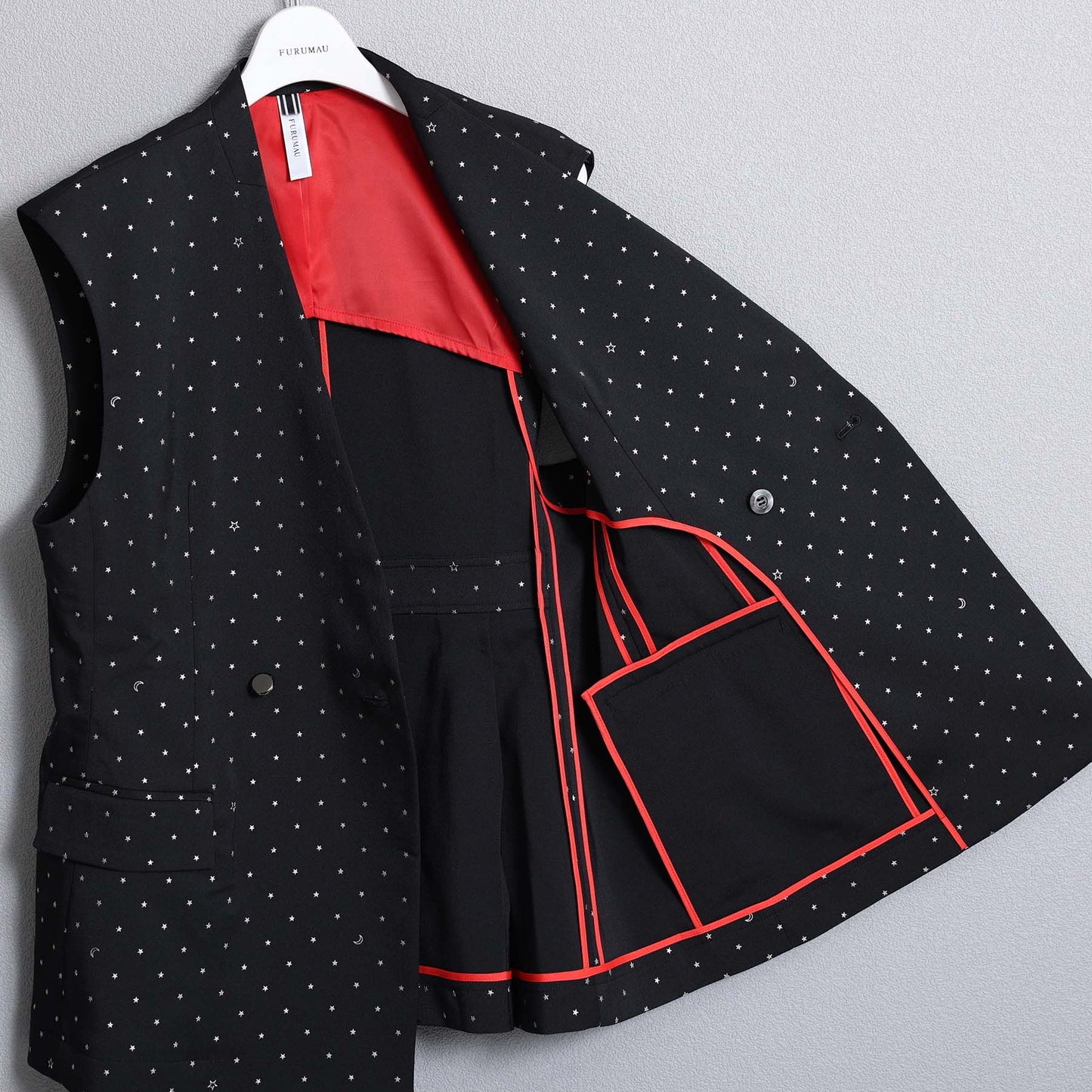 C-BL-83 Robin flower blouse WHITE