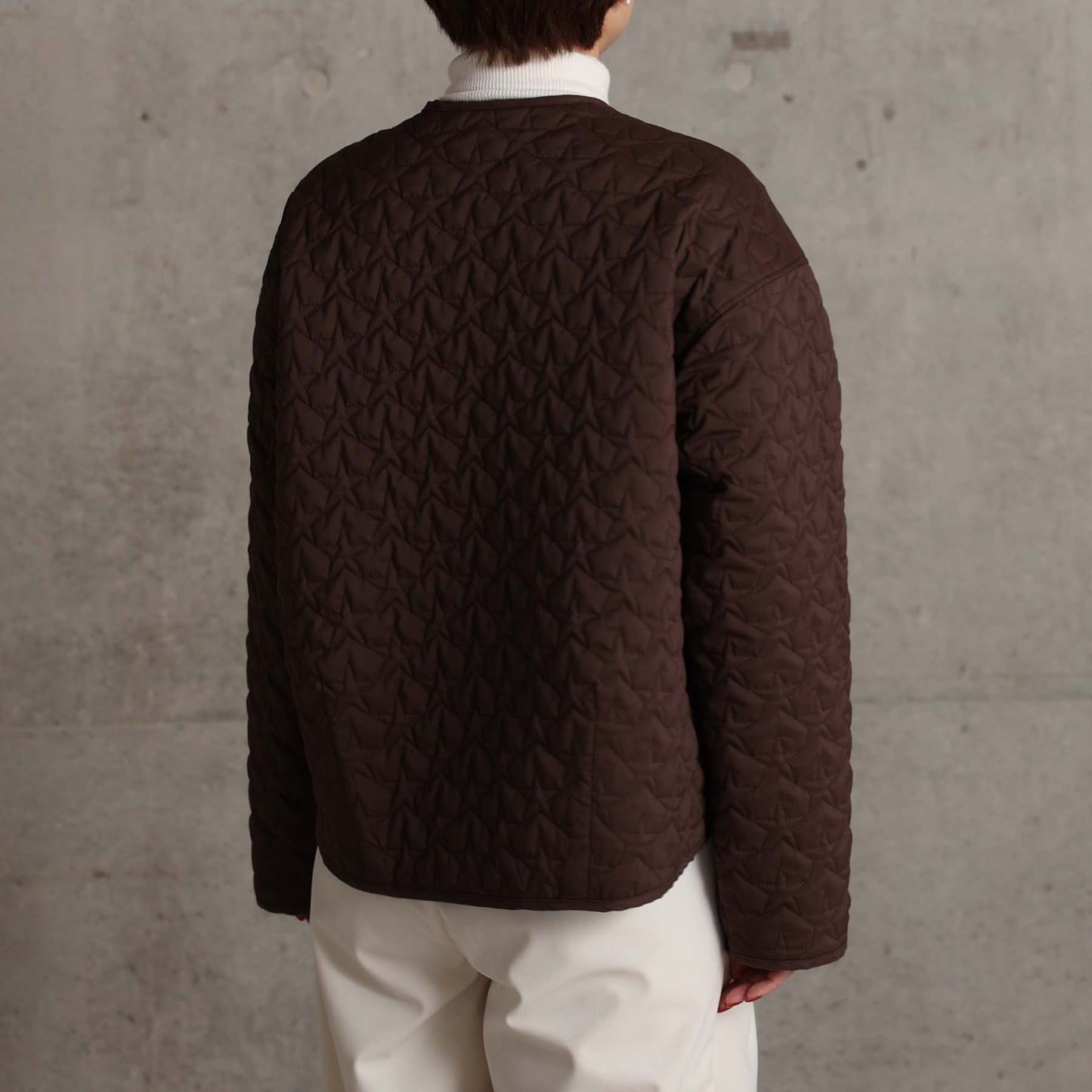 2026AW【11月下旬お届け予定】 F-JK-16「Stella quilt＆Fly me to the moon」Reversible jacket【全2色】