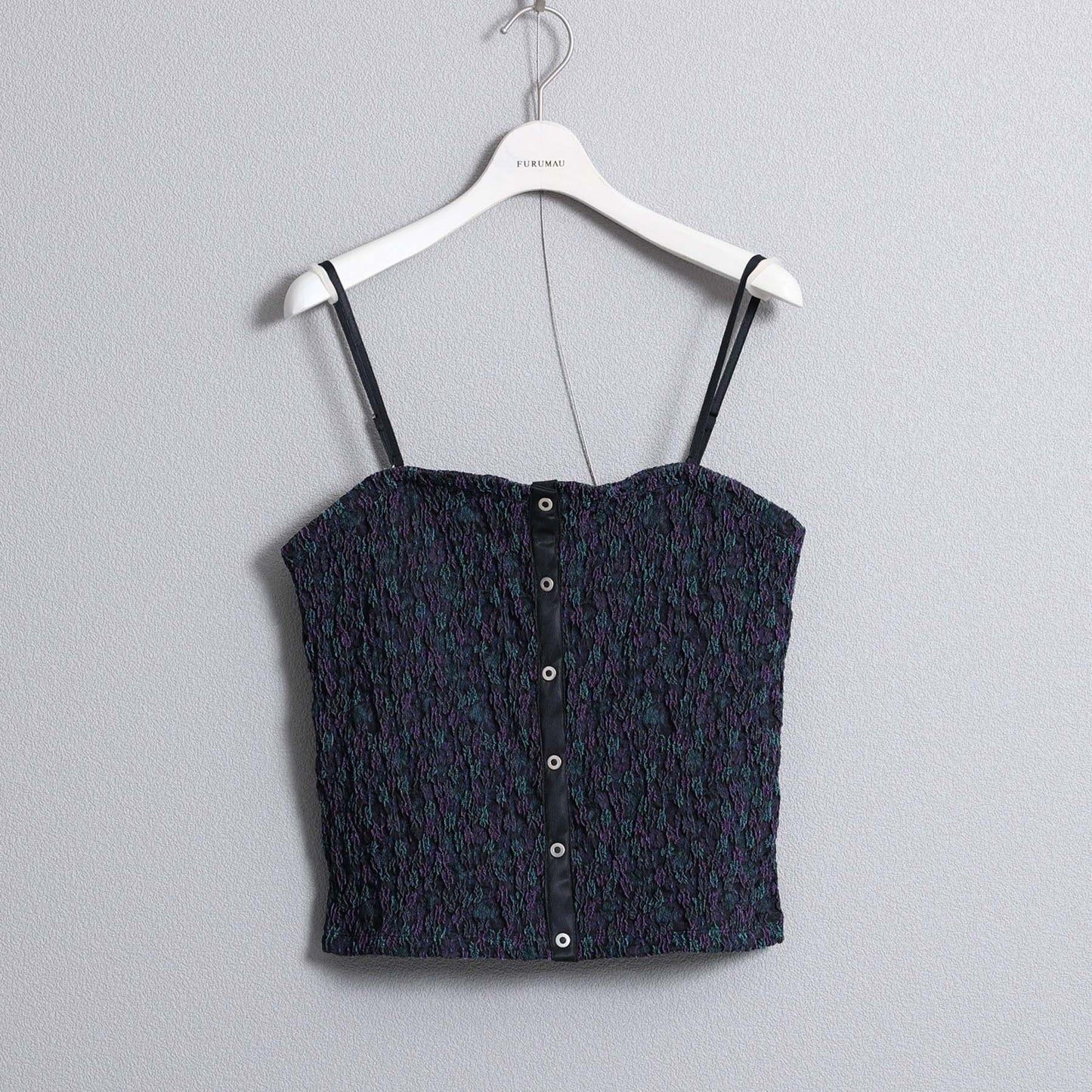 F-BL-04「Fortuna」Bustier BLACK MULTI