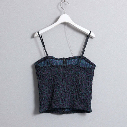F-BL-04「Fortuna」Bustier BLACK MULTI