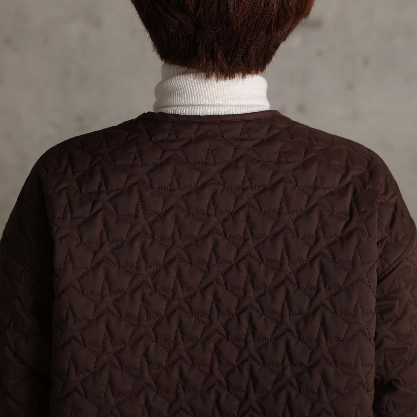 2026AW【11月下旬お届け予定】 F-JK-16「Stella quilt＆Fly me to the moon」Reversible jacket【全2色】