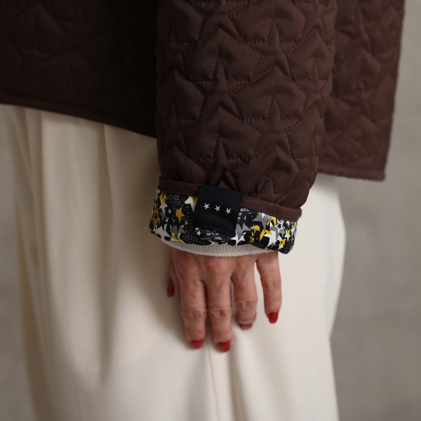 2026AW【11月下旬お届け予定】 F-JK-16「Stella quilt＆Fly me to the moon」Reversible jacket【全2色】