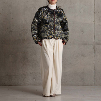 2026AW【11月下旬お届け予定】 F-JK-16「Stella quilt＆Fly me to the moon」Reversible jacket【全2色】