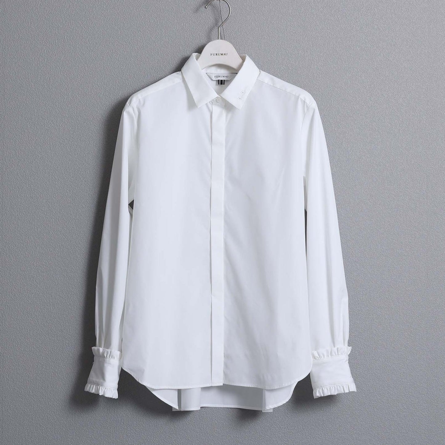 C-BL-83 知更鸟花衬衫 白色