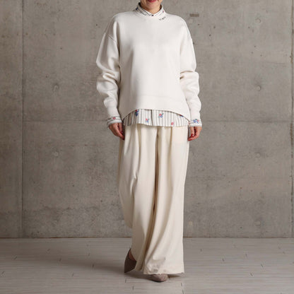 2026AW【11月中旬お届け予定】 F-CS-10「Structured Knit」Side zip tops【全4色】