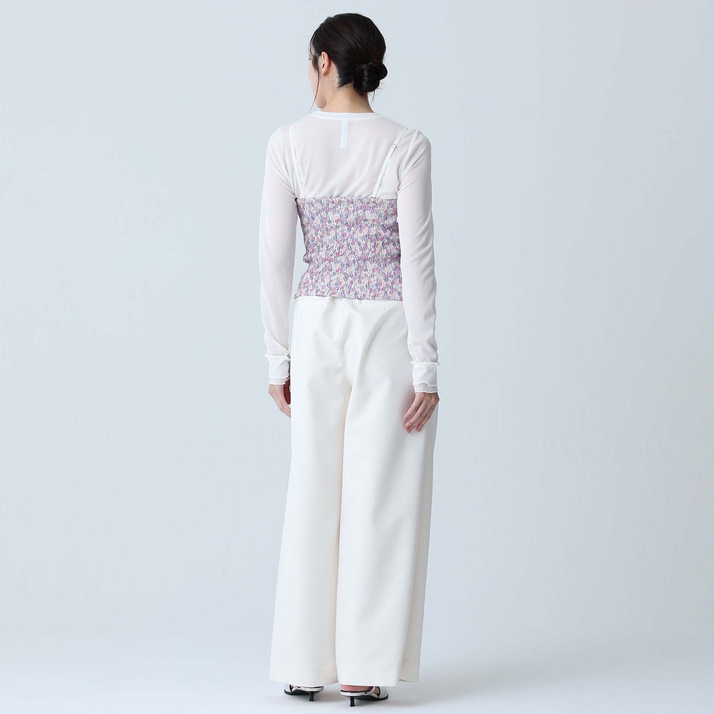 F-BL-04「Fortuna」Bustier WHITE MULTI
