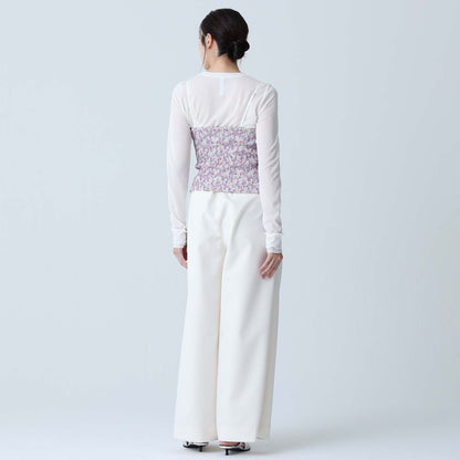 F-BL-04「Fortuna」Bustier WHITE MULTI
