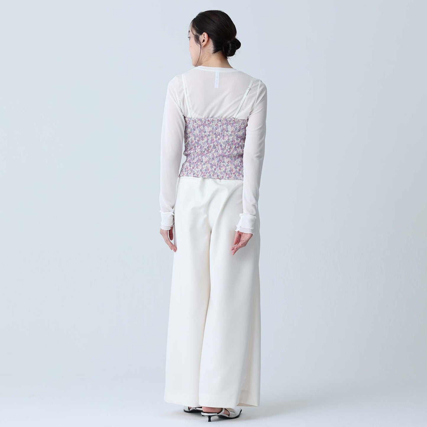 F-BL-04「Fortuna」Bustier WHITE MULTI