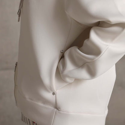 2026AW【11月中旬お届け予定】 F-CS-13「Structured Knit」Zip foodie【全４色】