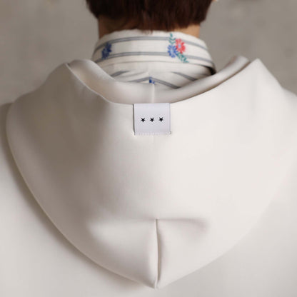2026AW【11月中旬お届け予定】 F-CS-13「Structured Knit」Zip foodie【全４色】