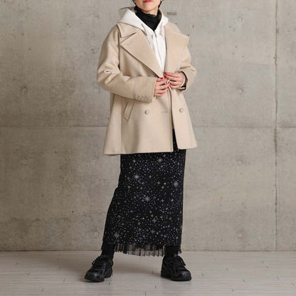 2026AW【11月中旬お届け予定】 F-JK-17「Pure cashmere」Pea jacket【全3色】