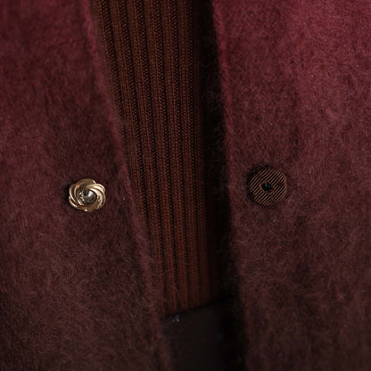 2026AW【10月下旬お届け予定】 F-KN-07「Pure Feather cashmere」V-neck cardigan【全4色】