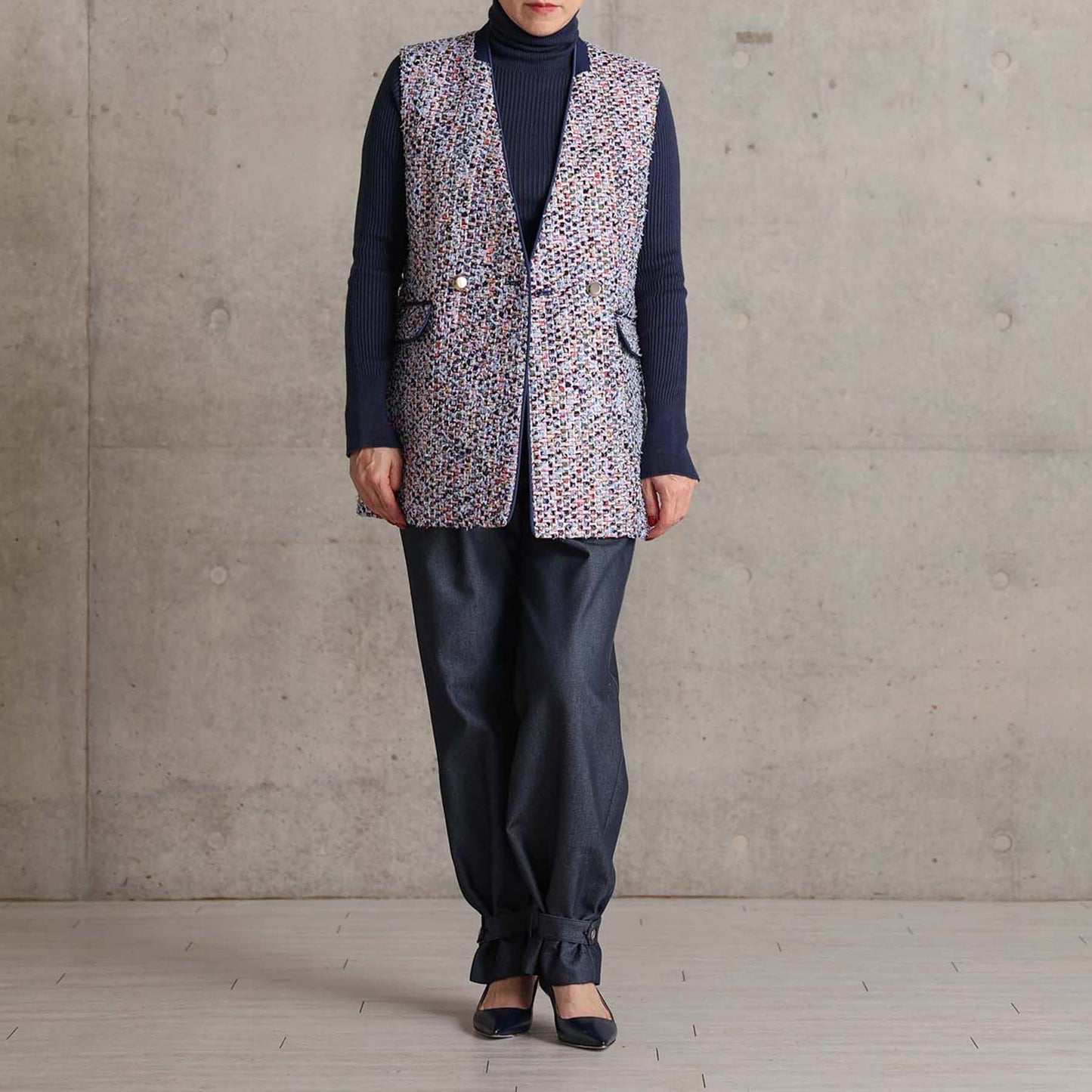 2026AW【９月上旬お届け予定】 F-PT-15「Functin chino＆Denim」２way pants【全3色】