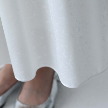 C-BL-83 Robin flower blouse WHITE