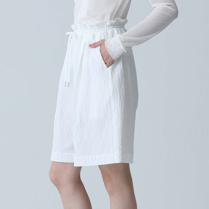 C-BL-83 Robin flower blouse WHITE