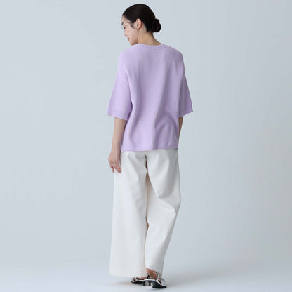 C-BL-83 Robin flower blouse WHITE