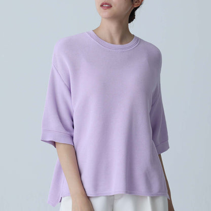 C-BL-83 Robin flower blouse WHITE