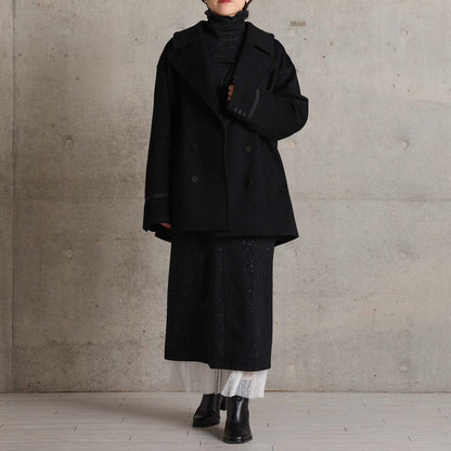 2026AW【11月中旬お届け予定】 F-JK-17「Pure cashmere」Pea jacket【全3色】