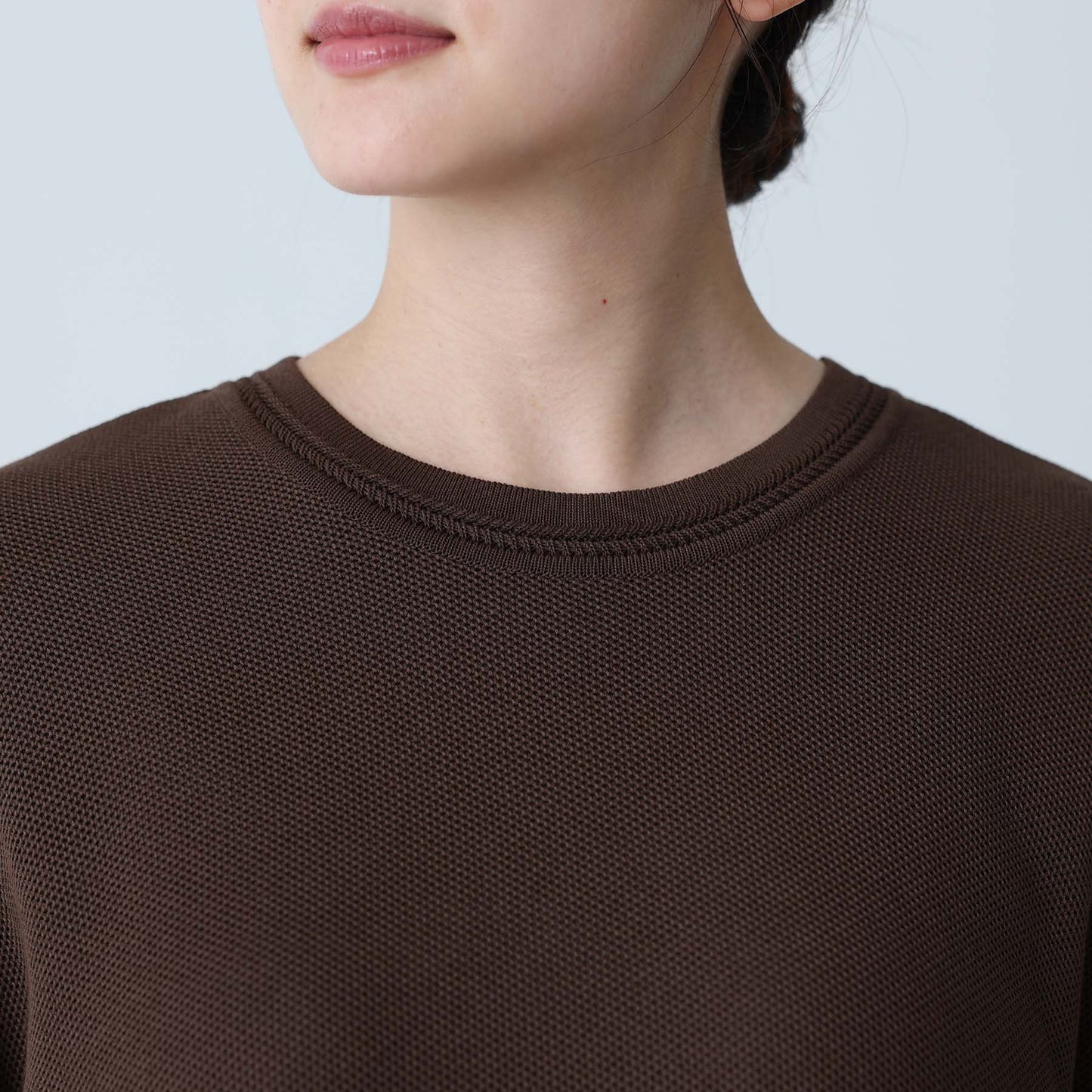 C-BL-83 Robin flower blouse WHITE