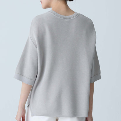 C-BL-83 Robin flower blouse WHITE